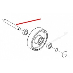 Oś kół skrętnych Jungheinrich 50305463