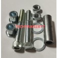 Zestaw koła podporowego 140x55/60x20 do wózków Jungheinrich 50029070, Mitsubishi